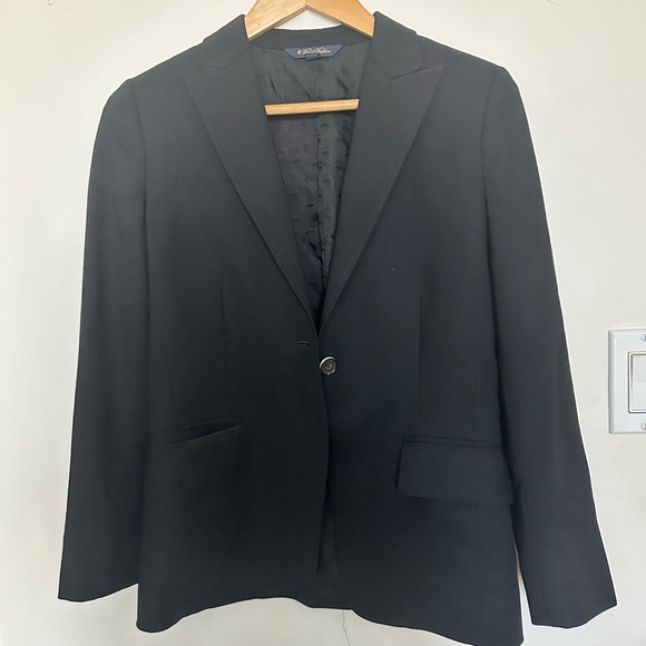 Brooks brothers blazer black - Picture 1 of 5